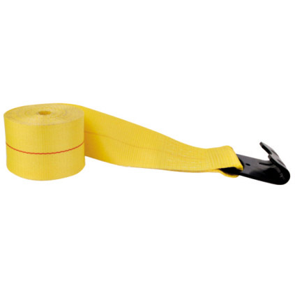 3IN WINCH STRAP W/FLAT HOOK