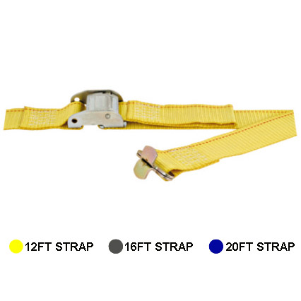 2IN LOGISTIC CAM BUCKLE STRAP W/F 2-PIECE BUTTERFLY FITTING