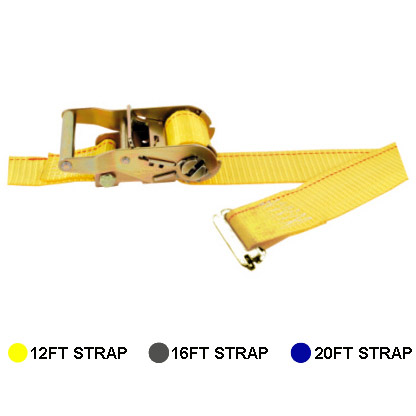 2IN LOGISTIC RATCHET STRAP W/E OR A 3-PIECE FITTING