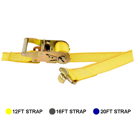 2IN LOGISTIC RATCHET STRAP W/F 2-PIECE BUTTERFLY FITTING