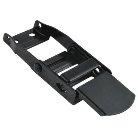 2IN X 1800LBS / 50MM X 820KG OVERCENTER BUCKLE, BLACK FINISH