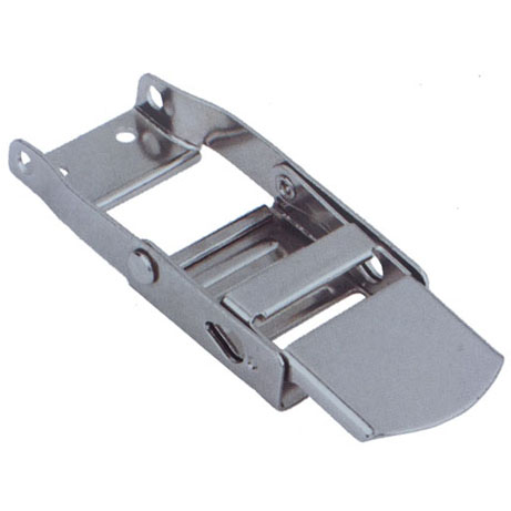 2IN X 1800LBS / 50MM X 820KG OVERCENTER BUCKLE, STAINLESS STEEL