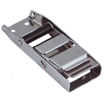 2IN X 3000LBS / 50MM X 1360KG OVERCENTER BUCKLE, STAINLESS STEEL