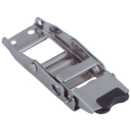 2IN X 1760LBS / 50MM X 800KG OVERCENTER BUCKLE, STAINLESS STEEL