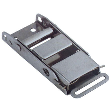 2IN X 2640LBS / 50MM X 1200KG OVERCENTER BUCKLE, STAINLESS STEEL