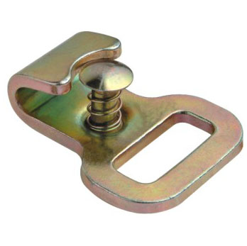 1IN X 3500LBS FLAT HOOK W/Keeper