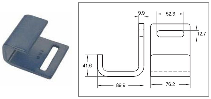 ROLL-OFF CONTAINER HOOK