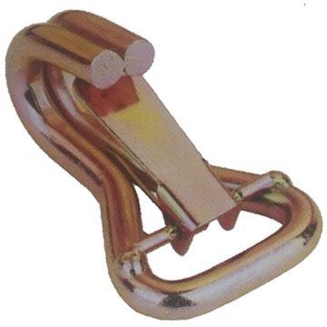 50MM X 5000KG DOUBLE J-HOOK, W/CLIP