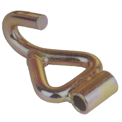35MM X 3000KG SINGLE J-HOOK, W/TUBE