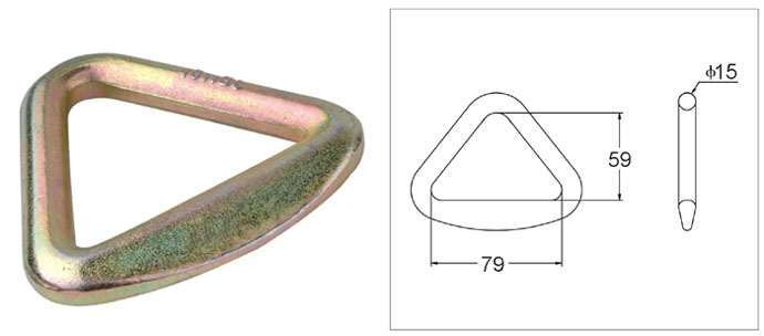 3IN X 18000LBS / 75MM X 8180KG DELTA RING