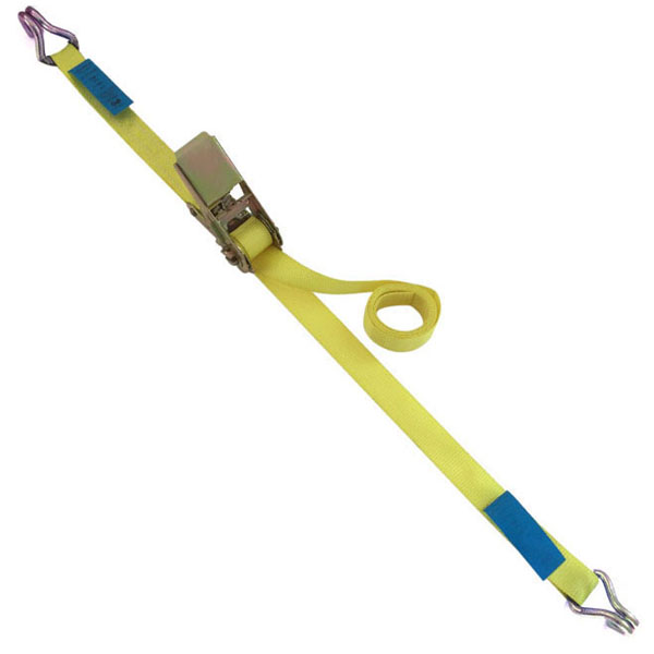 25MM LASHING STRAP W/DOUBLE J HOOK, LC 400KG