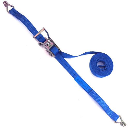 25MM LASHING STRAP W/DOUBLE J HOOK, LC 750KG
