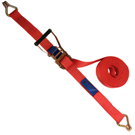 50MM LASHING STRAP W/DOUBLE J HOOK, LC 2500KG